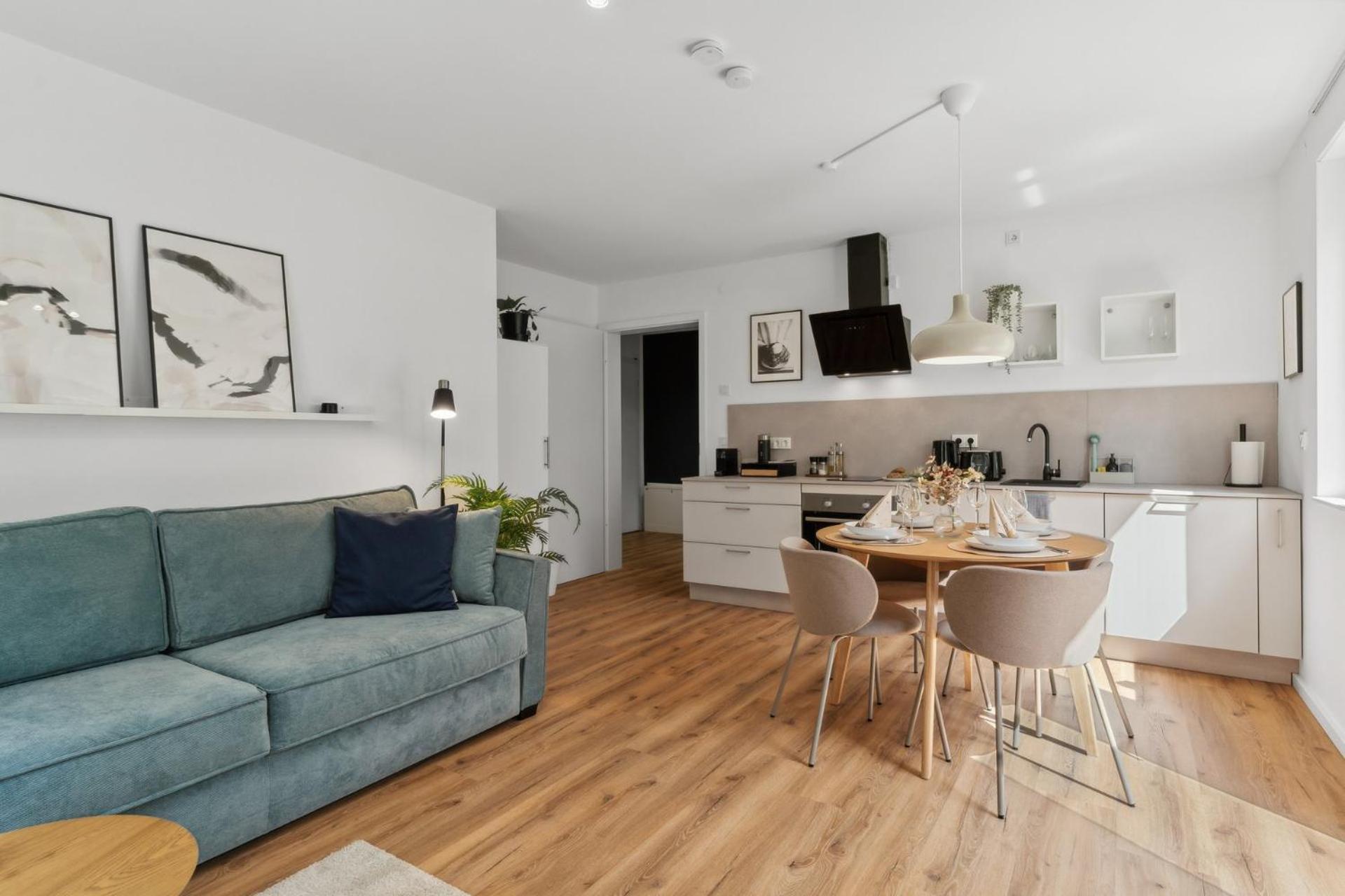 Zwei Apartments Fuer Bis Zu 8 Personen Zentral, Modern, Mit Terrasse & Balkon Bielefeld Dış mekan fotoğraf