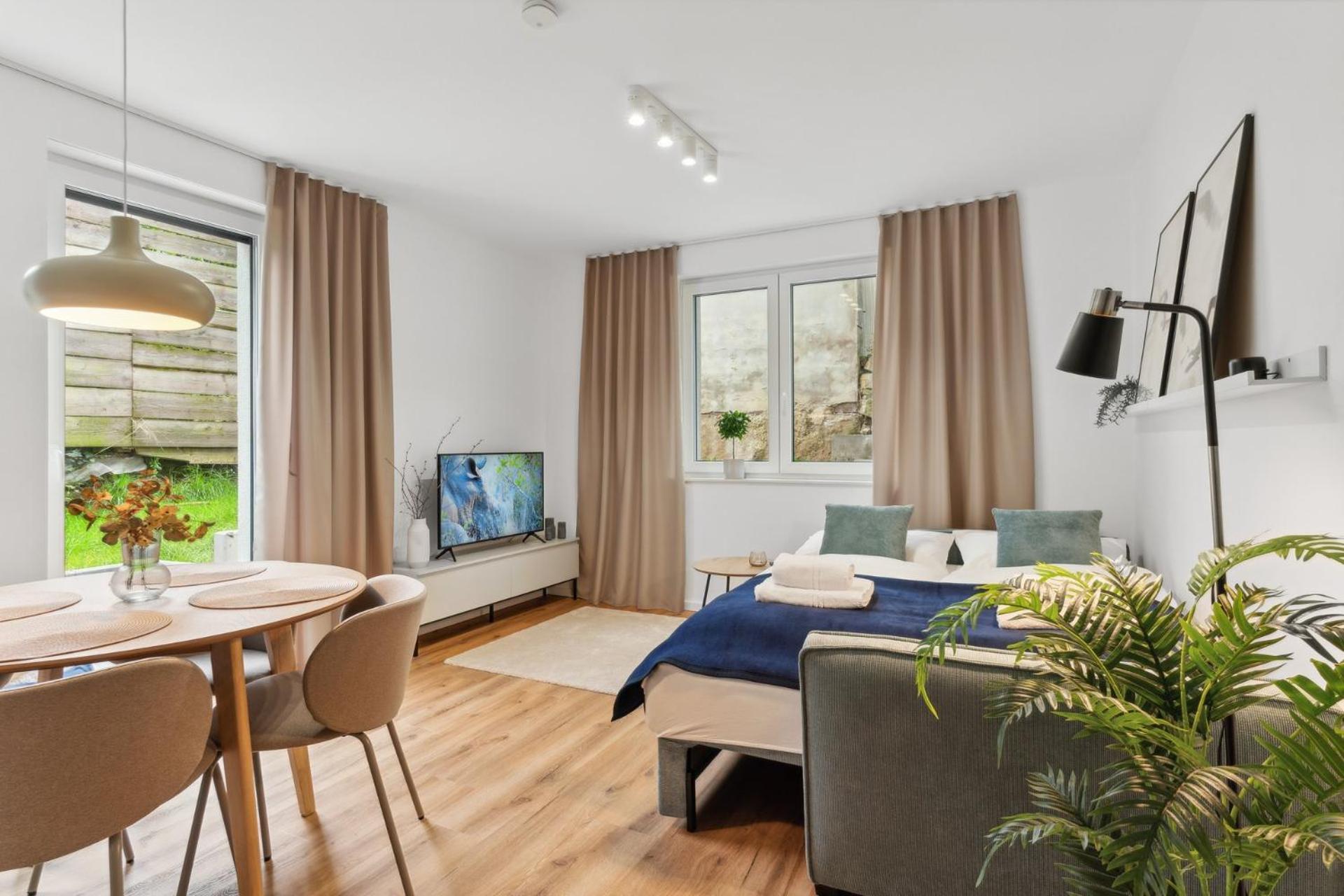 Zwei Apartments Fuer Bis Zu 8 Personen Zentral, Modern, Mit Terrasse & Balkon Bielefeld Dış mekan fotoğraf
