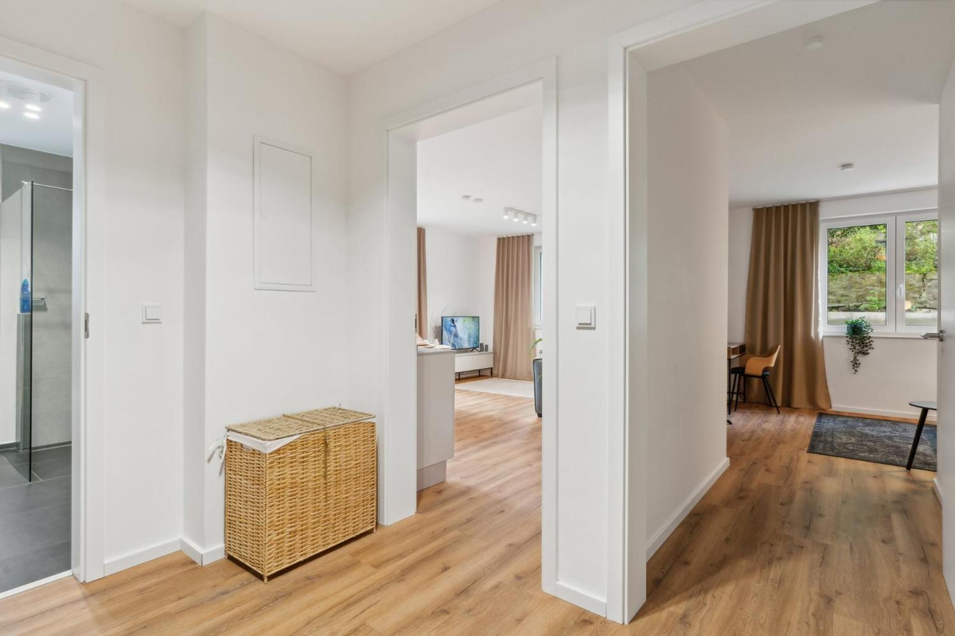 Zwei Apartments Fuer Bis Zu 8 Personen Zentral, Modern, Mit Terrasse & Balkon Bielefeld Dış mekan fotoğraf
