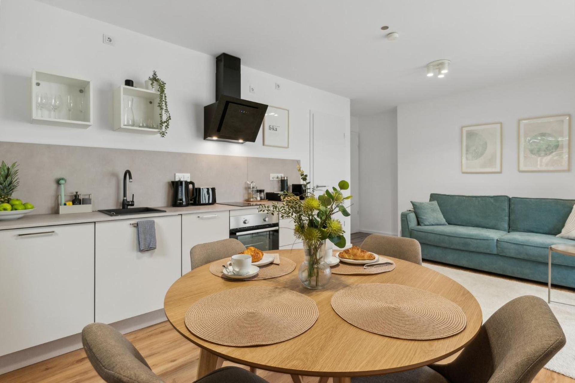 Zwei Apartments Fuer Bis Zu 8 Personen Zentral, Modern, Mit Terrasse & Balkon Bielefeld Dış mekan fotoğraf